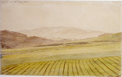 Bohemian Landscape by Caspar David Friedrich